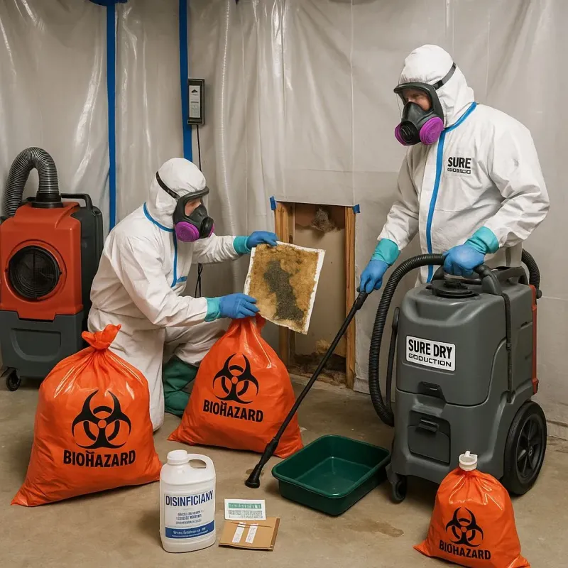 Contaminated Water Handling Protocols process in Hamlin County, SD